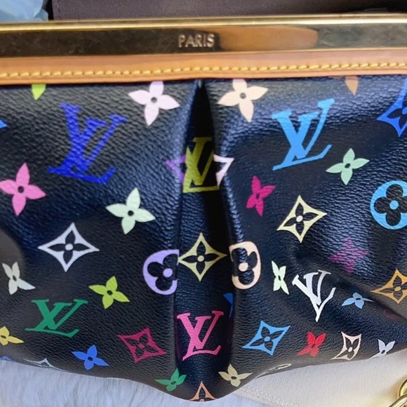 Louis Vuitton multi color Judy bag. M/L - Picture 7 of 7